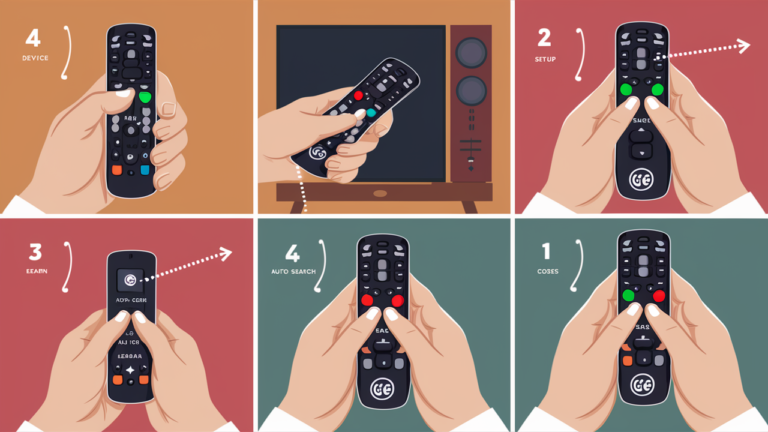 How to program a Ge universal remote without codes