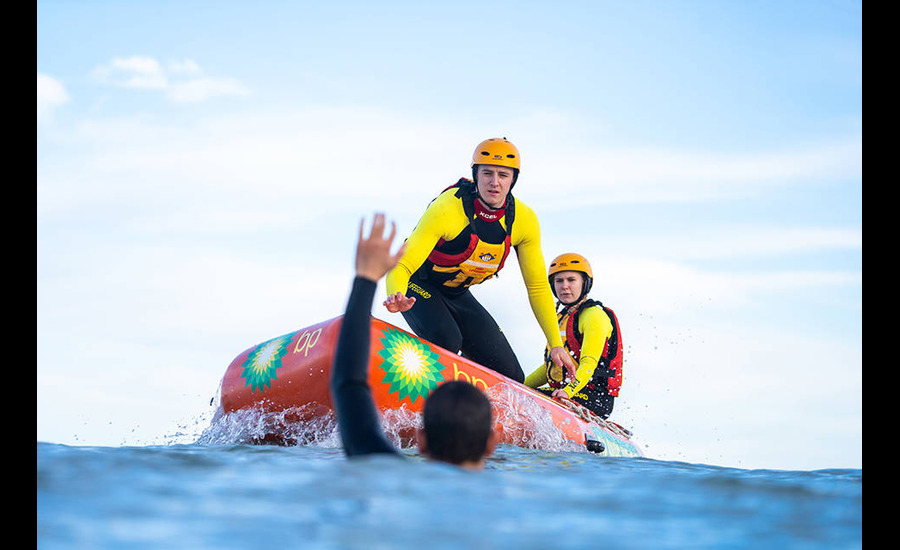 How Do the Lifeguards Ensure Beach Safety