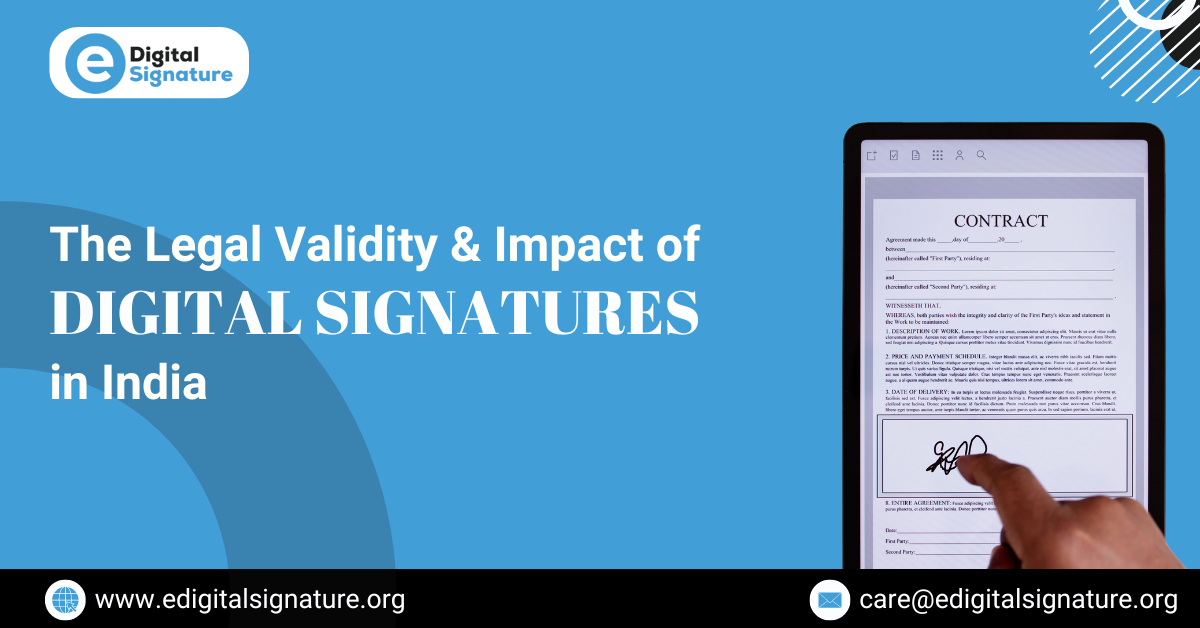 Digital Signatures in India