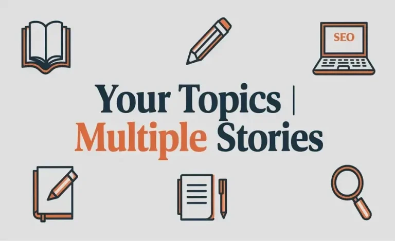 Your Topics Multiple Stories The Diverse World of Stories